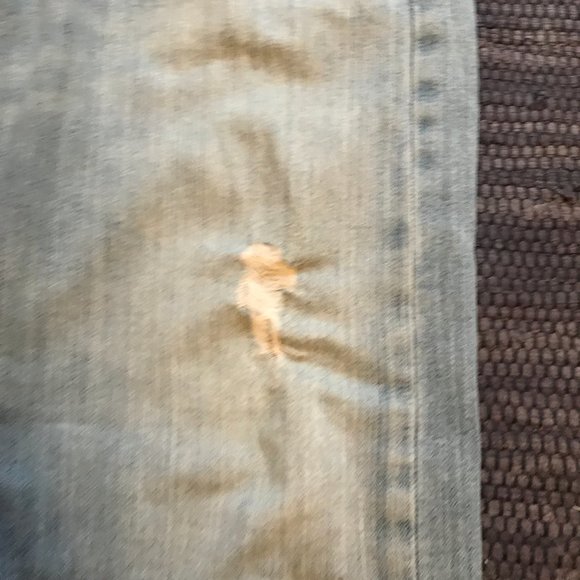 Levi’s Red Tab 505, Distressed, Faded, Light Denim 36W (Short inseam) - Picture 5 of 15